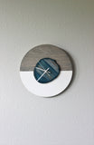 KISMET Design | 10" Teal Agate Wall Clock