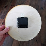 KISMET Design | 8" Pink Agate Wall Clock (Silent)