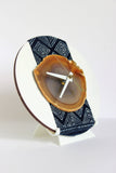 The Em Boheme Design | 7" Natural Agate Desk Clock