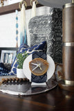 The Em Boheme Design | 7" Natural Agate Desk Clock
