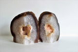 Natural Agate Bookends