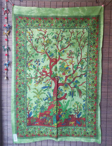 Bohemian Tree of Life Tapestry, Wall Tapestry Hippie, Wall Tapestry Nature, Bohemian Tapestry, Hippie room decor, Hippie Wall Hanging,