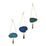Agate Geode Ornament Set (B)