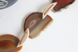Amber Agate Tassel Garland