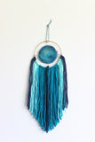 Betsy | Teal Agate Wall Hanging