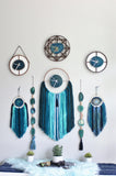 Zoey |Teal Agate Wall Hanging