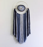 WREN | 10" Gray Agate Wall Clock