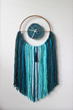 JUNIPER | 10" Teal Agate Wall Clock