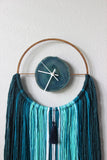 JUNIPER | 10" Teal Agate Wall Clock