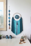 JUNIPER | 10" Teal Agate Wall Clock