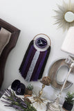 AYA | 8" Purple Agate Wall Clock