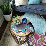 Green Agate Tassel Garland