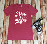 You Had Me At Merlot - Wine Lover - Shirt for Her - Gift for Her