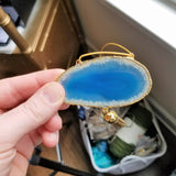 Agate Geode Ornament Set (D)