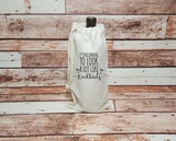 It's Beginning To Look A Lot Like Cocktails - Wine Bags - Hostess Gift - Party Favor - Gift for Wine Lover - Thanksgiving - Family Dinner