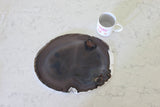 14" Natural Agate Decorative Slab