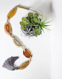 Natural Agate Tassel Garland