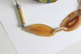 Natural Agate Tassel Garland
