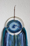 Ginger | Blue Agate Wall Hanging