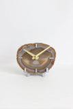 Natural Agate Desk Clock (Silent)