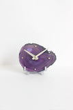 Purple Agate Desk Clock (Silent)