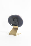 Purple Agate Desk Clock