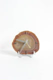 Natural Agate Desk Clock (Silent)
