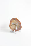 Natural Agate Desk Clock (Silent)