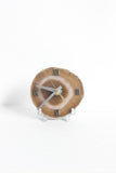 Natural Agate Desk Clock (Silent)
