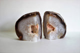 Natural Agate Bookends