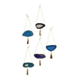 Agate Geode Ornament Set