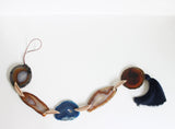 Combo Agate Tassel Garland