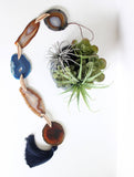 Combo Agate Tassel Garland