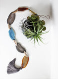 Combo Agate Tassel Garland