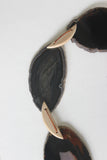 Black Agate Tassel Garland