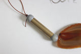 Amber Agate Tassel Garland