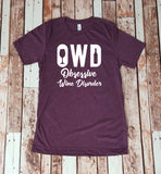 OWD Obsessive Wine Disorder - Wine Lover - Shirt for Her - Gift for Her