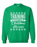 Training for a Marathon of Christmas Movies Sweatshirt - Cozy Crewneck - Holiday Lover - Gift for Her - Gift for Him