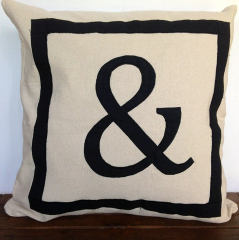 30% OFF Reversible Personalized letter throw pillows-18 inches- Monogram Pillows, customized in any two letters or symbols