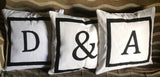 30% OFF 2016 home decor trends, Big floor pillows for kids, Euro Monogram pillows white pillows, White Pillows, 2016 Pillow Covers, 26x26
