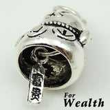Sterling Silver 925 Stamped Vintage Protection Wealth Lucky Cat Maneki Neko Pendant  WSP204 Wholesale: See Discount Coupons in Item Details