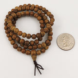 Agarwood 108 Beads 6.5mm Vietnamese Agarwood/ Eaglewood/ Gaharu Men Women Stretchable Mala Wrap Bracelet/Necklace DiyNotion AW004 白沙沉香