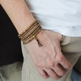 Agarwood 216 Beads 4.5mm Vietnamese/Eaglewood/ Gaharu Men Women Stretchable Mala Bracelet/Necklace DiyNotion AW005 白沙沉香