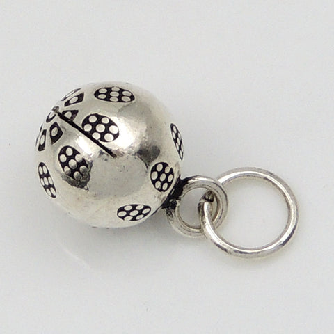 Sterling Silver 925 10x14mm Vintage Tibetan Bell Bracelet Pendant  WSP107 Wholesale: See Discount Coupons in Item Details