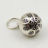 Sterling Silver 925 10x14mm Vintage Tibetan Bell Bracelet Pendant  WSP107 Wholesale: See Discount Coupons in Item Details