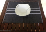 Home, Hotel Place Mats, Kitchen Linen, Six Rib Cotton woven Place mats, place mats,Table mats reversible