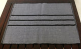 Home, Hotel Place Mats, Kitchen Linen, Six Rib Cotton woven Place mats, place mats,Table mats reversible