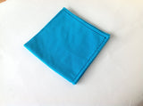 Picnic Napkins, Blue Home Decor, Kitchen Linen, Cloth Napkins, Tea Towel Napkins