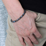 Men's Women AAAAA Strong Flash Labradorite Bracelet Gemstone Healing Stone Crystal DiyNotion Handmade BR245E