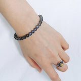Men's Women AAAAA Strong Flash Labradorite Bracelet Gemstone Healing Stone Crystal DiyNotion Handmade BR245E